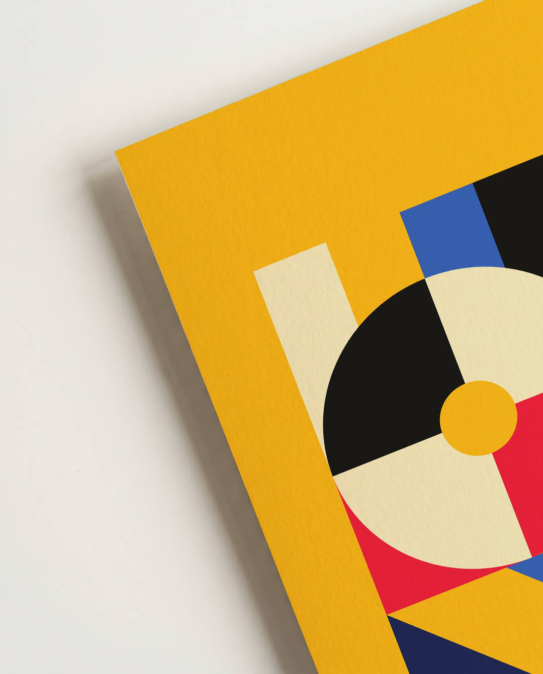 Bauhaus Color Grid Poster