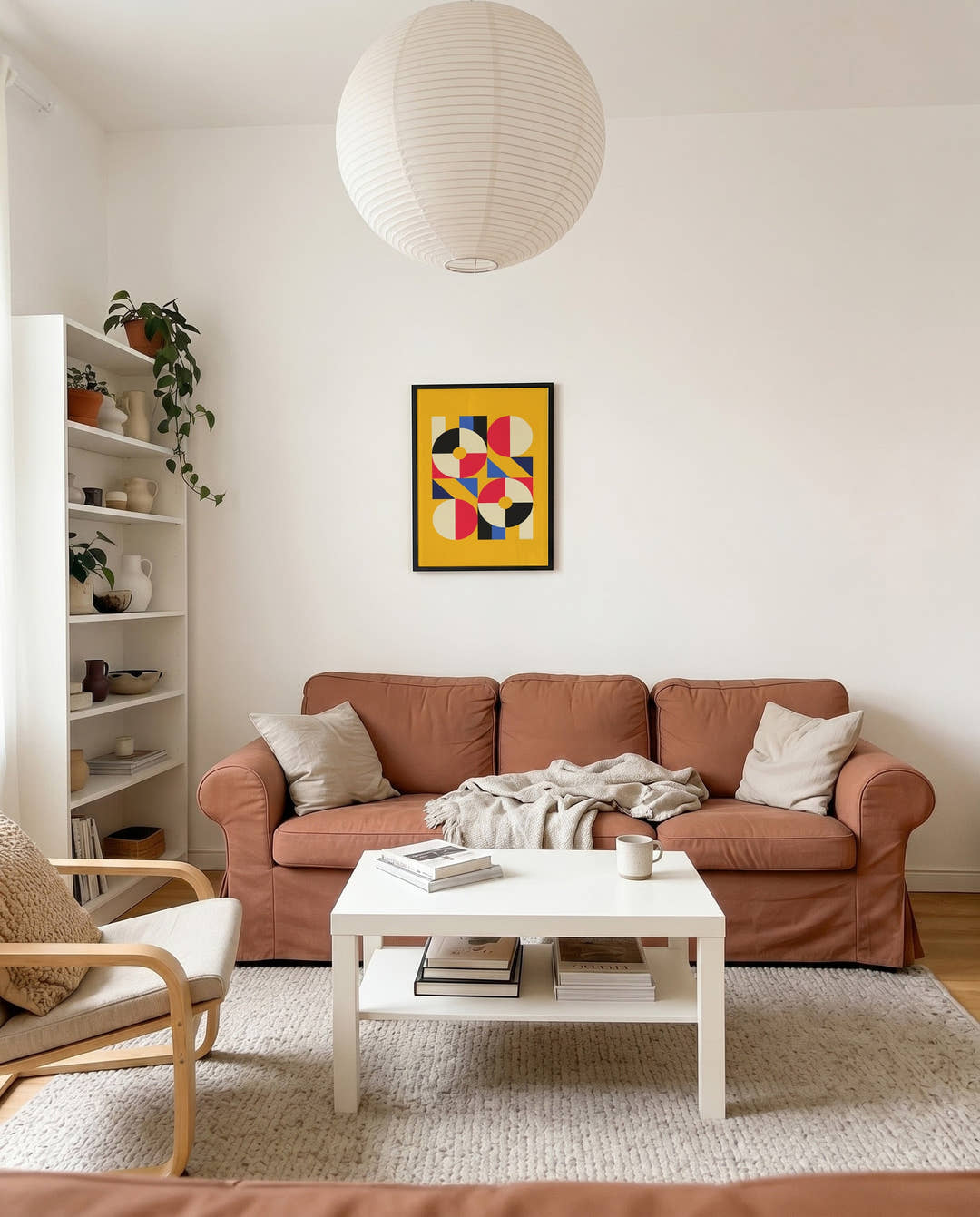 Bauhaus Color Grid Poster