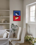 Bauhaus Color Horizon Poster