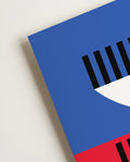 Bauhaus Color Horizon Poster