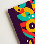 Bauhaus Color Letters Poster