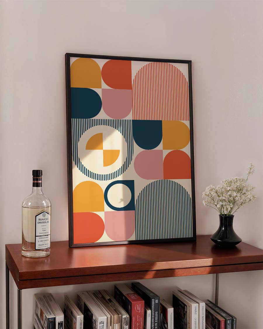 Bauhaus Color Modules Poster