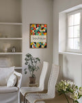 Bauhaus Color Mosaic Poster