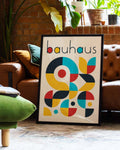 Bauhaus Color Ornaments Poster