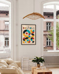 Bauhaus Color Ornaments Poster