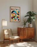 Bauhaus Color Ornaments Poster