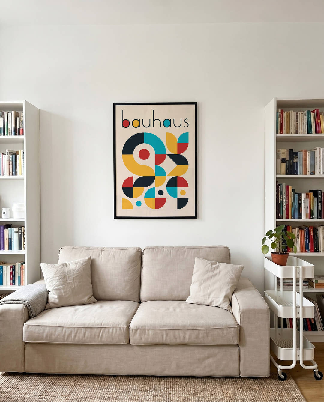 Bauhaus Color Ornaments Poster