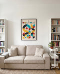 Bauhaus Color Ornaments Poster