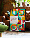 Bauhaus Color Panels Poster