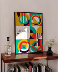 Bauhaus Color Panels Poster