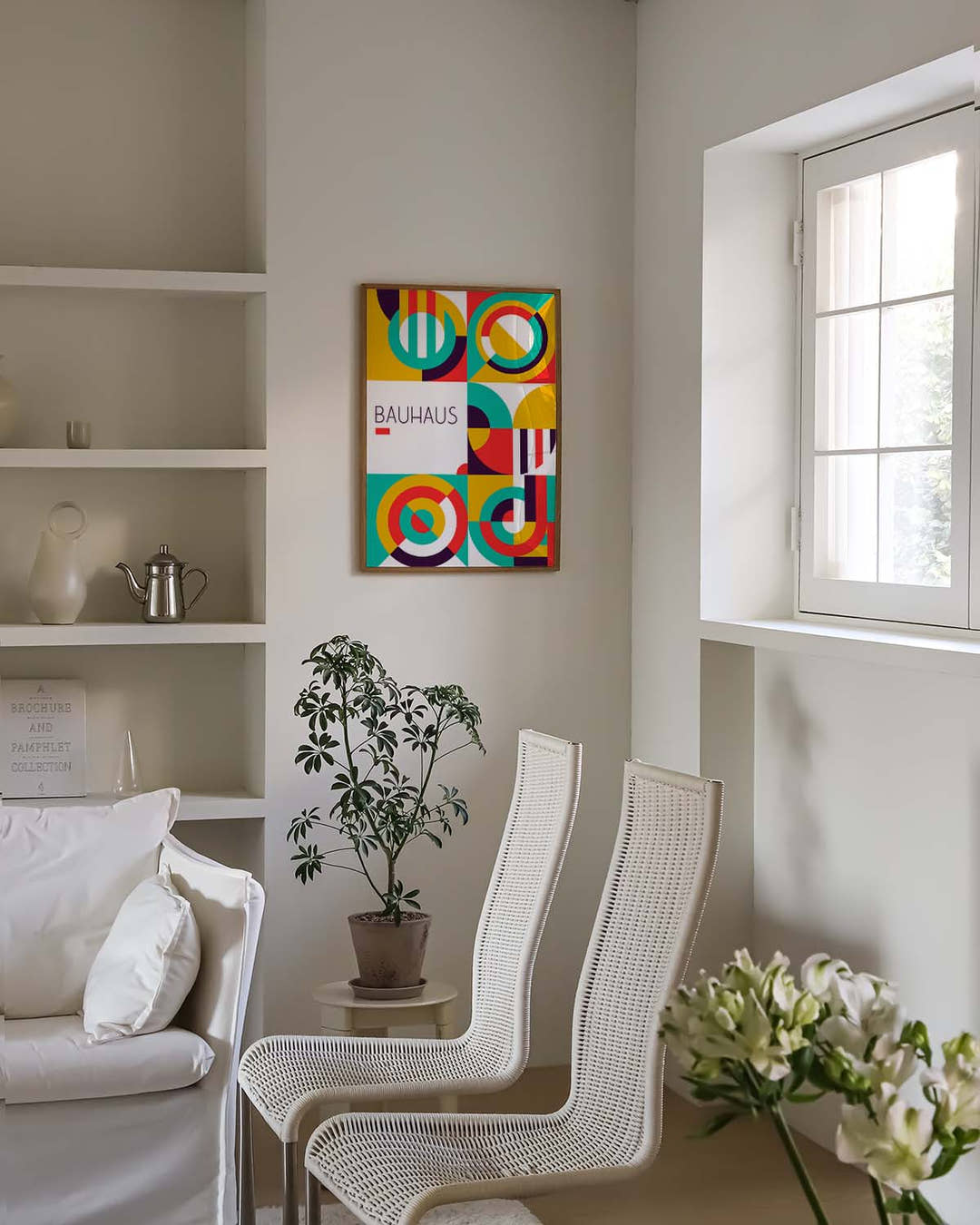 Bauhaus Color Panels Poster