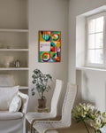 Bauhaus Color Panels Poster