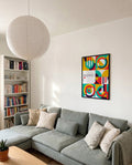 Bauhaus Color Panels Poster