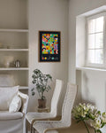 Bauhaus Color Patchwork Poster