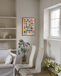 Bauhaus Color Pattern Poster