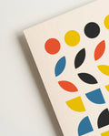 Bauhaus Color Pattern Poster