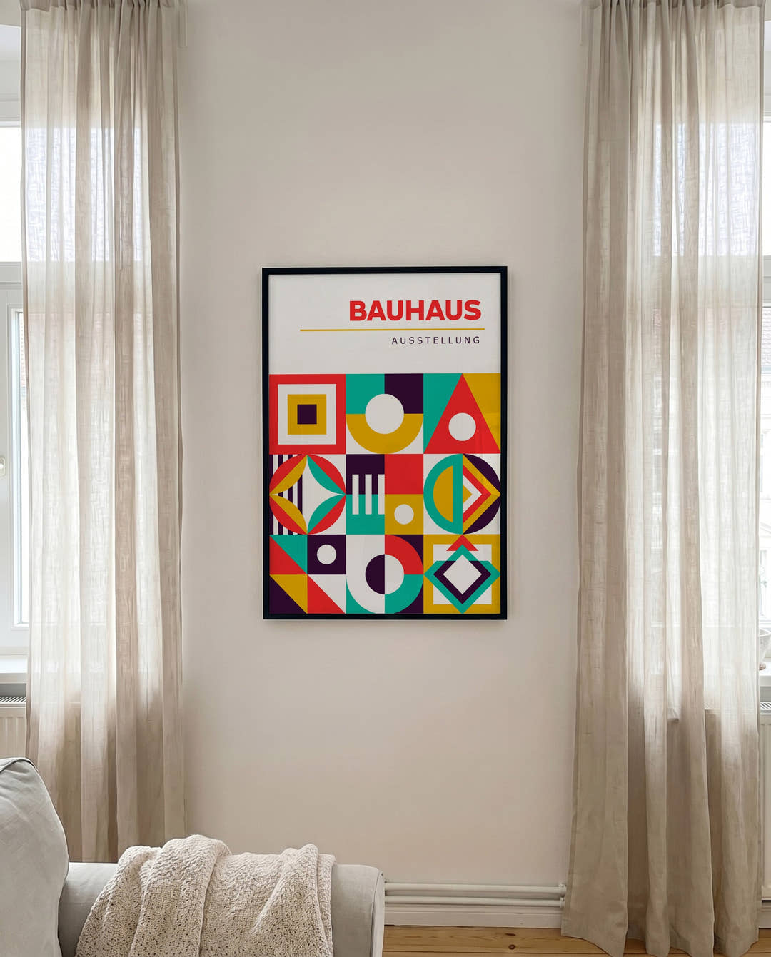Bauhaus Color Poster (Ausstellung Stil)