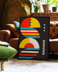 Bauhaus Color Stack Poster