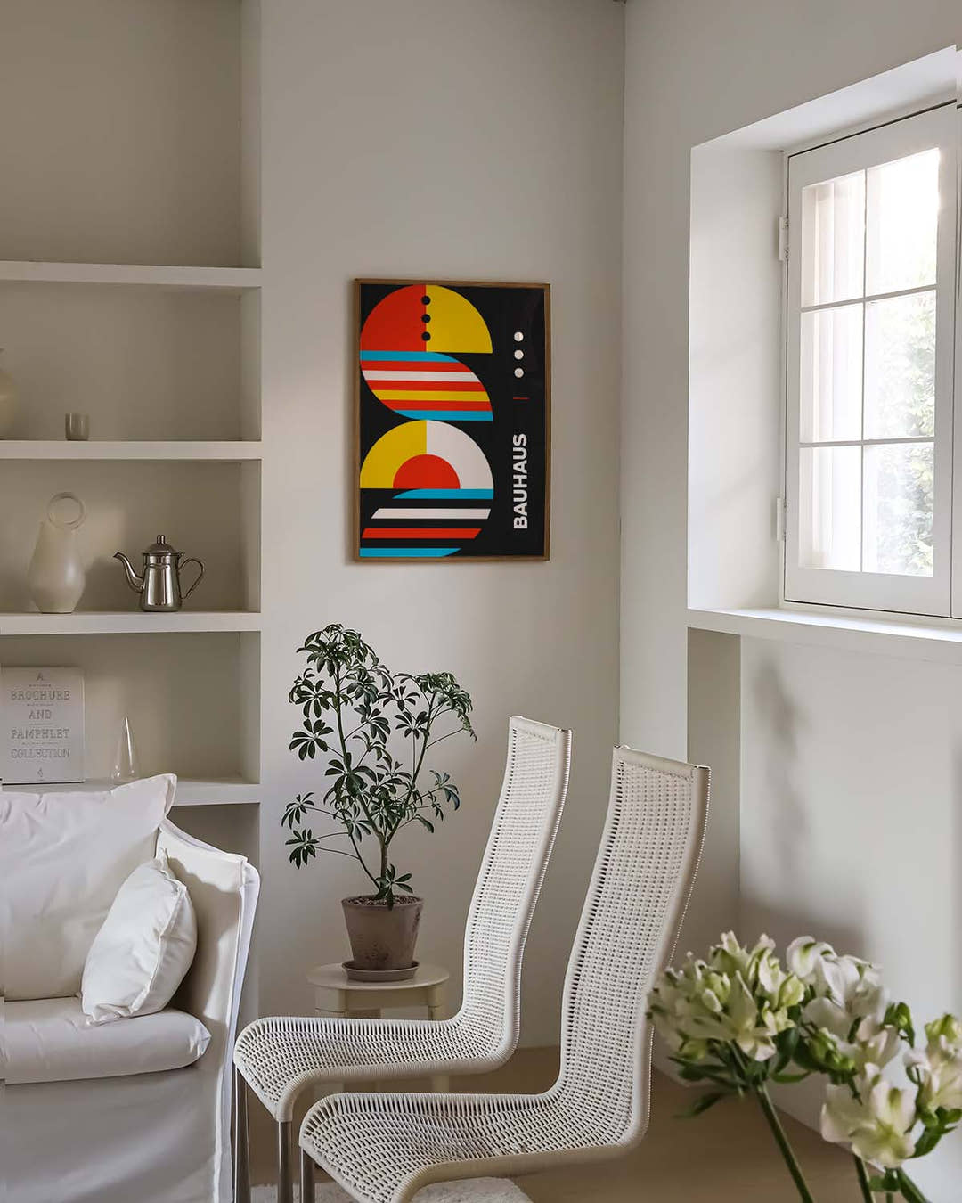 Bauhaus Color Stack Poster