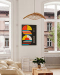 Bauhaus Color Stack Poster