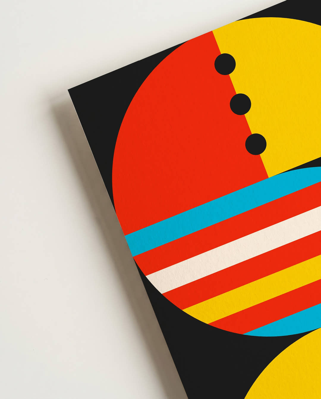 Bauhaus Color Stack Poster