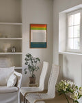 Bauhaus Color Stripes Poster