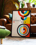 Bauhaus Color Target Poster