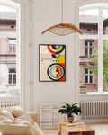 Bauhaus Color Target Poster
