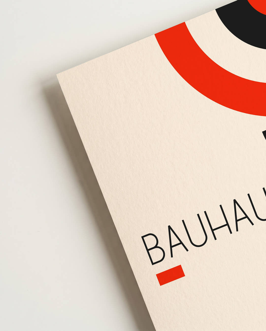 Bauhaus Color Target Poster