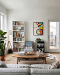 Bauhaus Color Target Poster