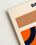 Bauhaus Concentric Arcs Poster