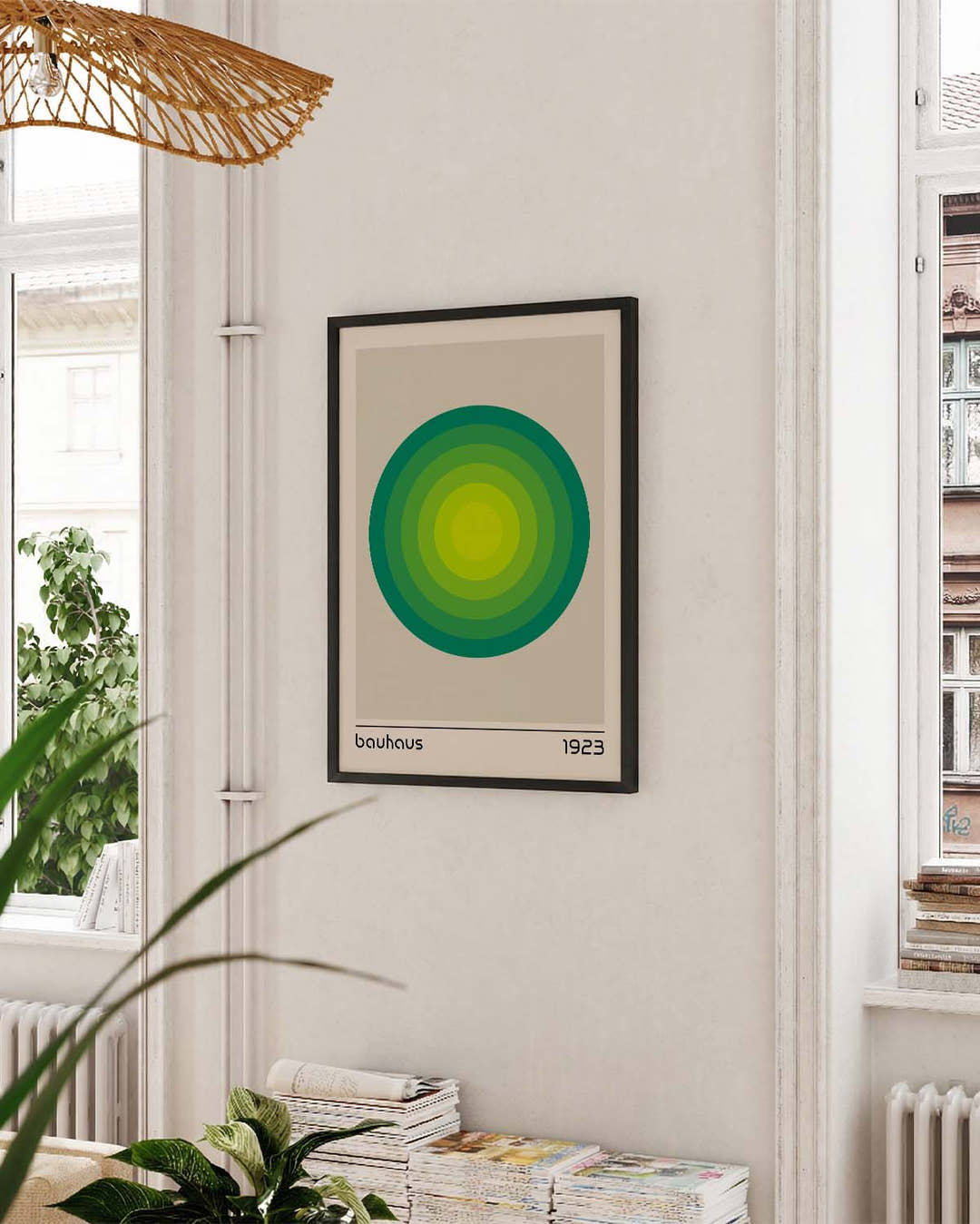 Bauhaus Poster Kreise – Bauhaus Concentric Circle