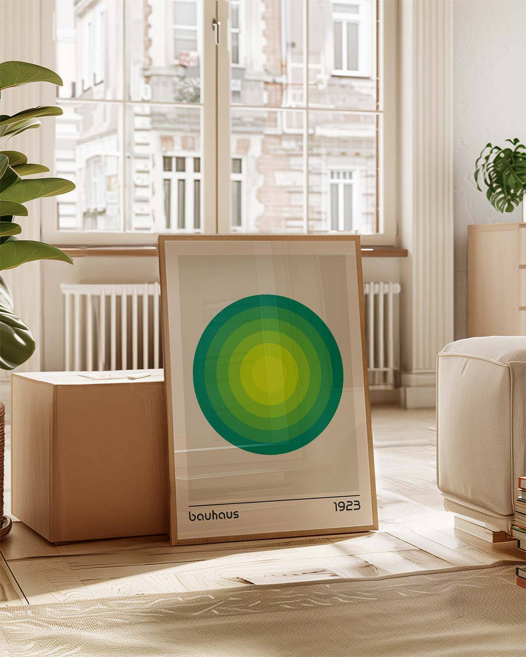 Bauhaus Poster Kreise – Bauhaus Concentric Circle