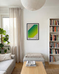 Bauhaus Poster Verlauf – Bauhaus Diagonal Gradient