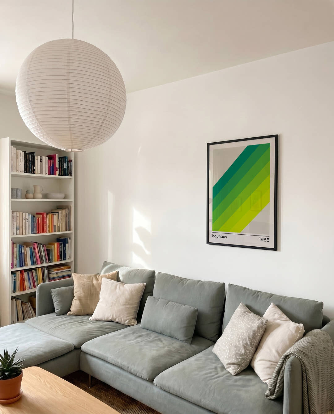 Bauhaus Poster Verlauf – Bauhaus Diagonal Gradient