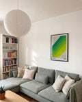 Bauhaus Poster Verlauf – Bauhaus Diagonal Gradient