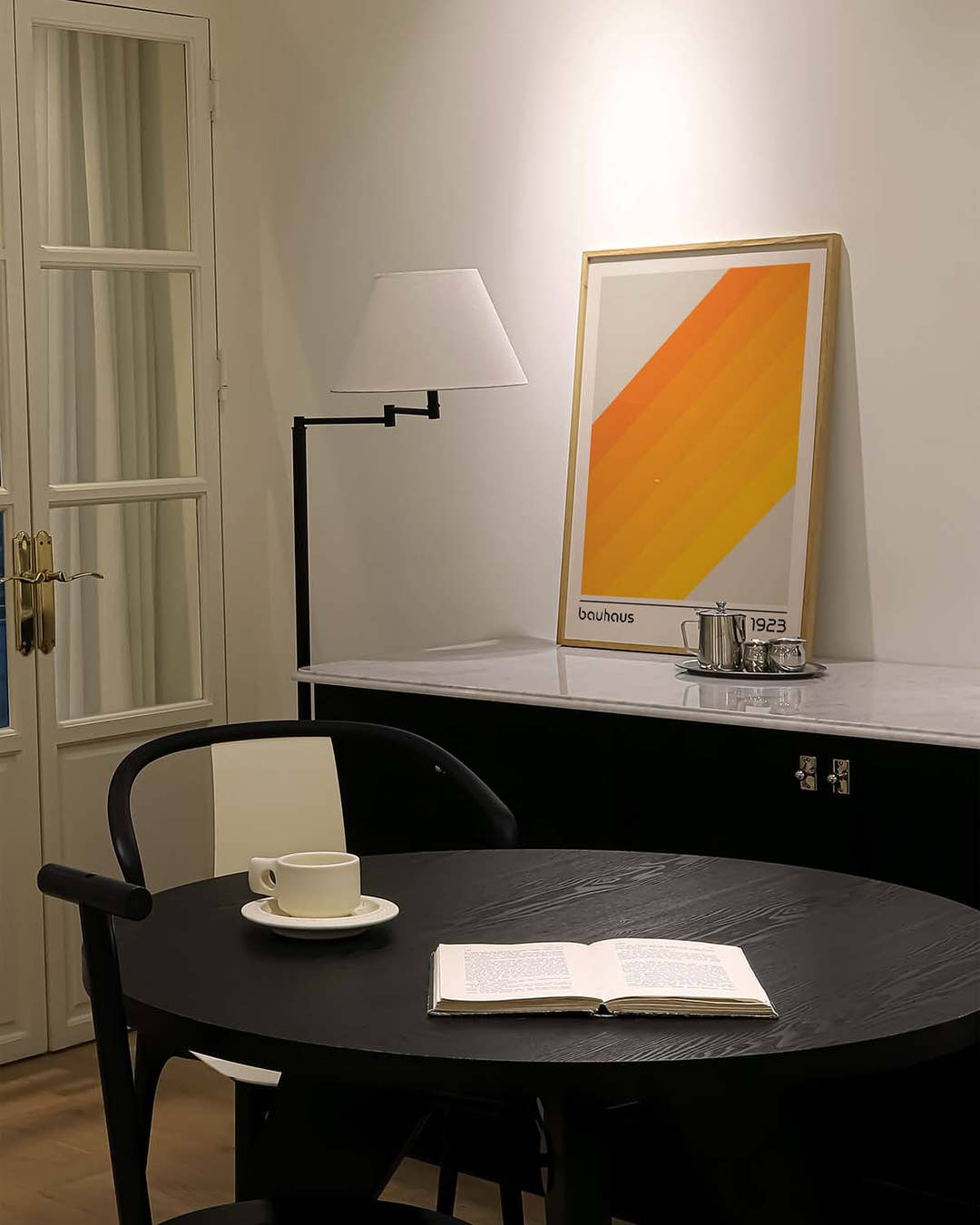 Bauhaus Poster Verlauf – Bauhaus Diagonal Gradient