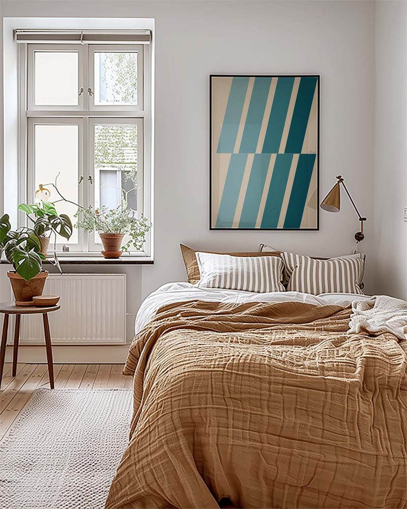 Bauhaus Poster Streifen – Bauhaus Diagonal Stripes