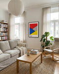 Bauhaus Poster geometrisch – Bauhaus Diagonal Stripes