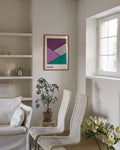 Bauhaus Poster geometrisch – Bauhaus Diagonal Stripes