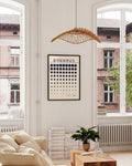 Bauhaus Dot Gradient Poster