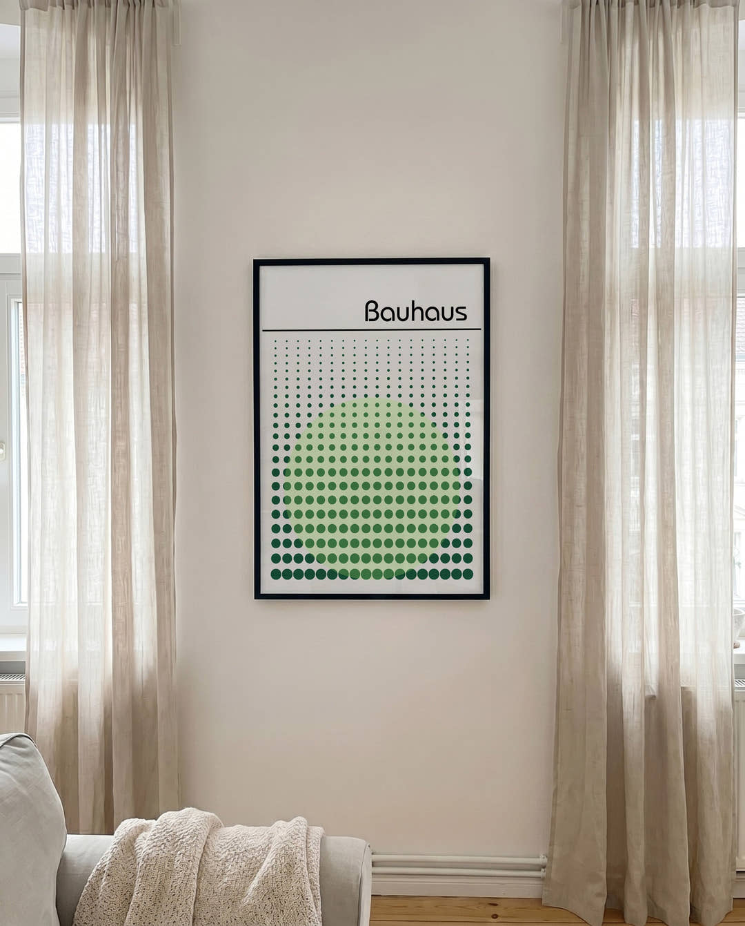 Bauhaus Poster Punkte – Bauhaus Dot Gradient