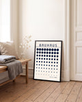 Bauhaus Dot Gradient Poster