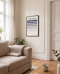 Bauhaus Dot Gradient Poster