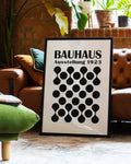 Bauhaus Dot Grid Poster