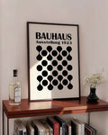 Bauhaus Dot Grid Poster