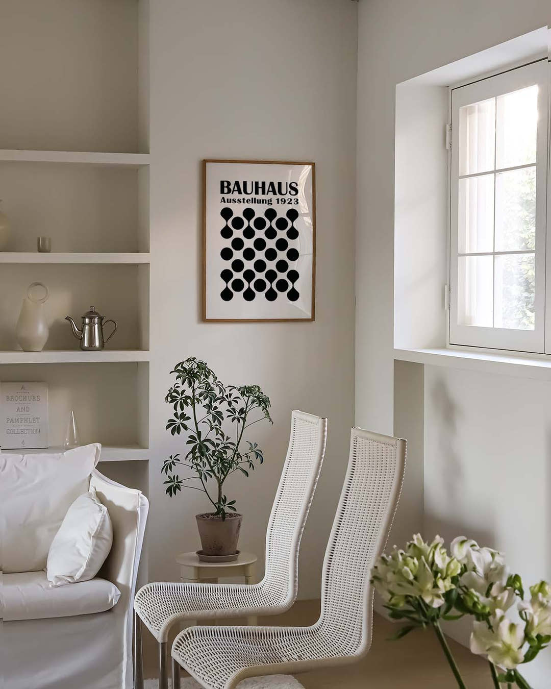 Bauhaus Dot Grid Poster