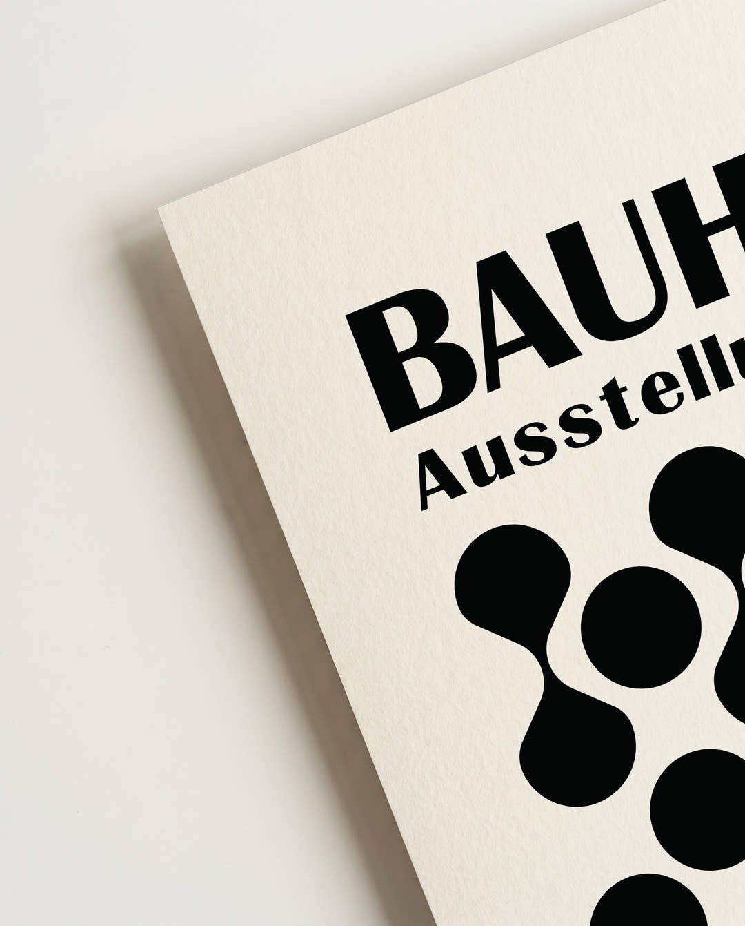 Bauhaus Dot Grid Poster