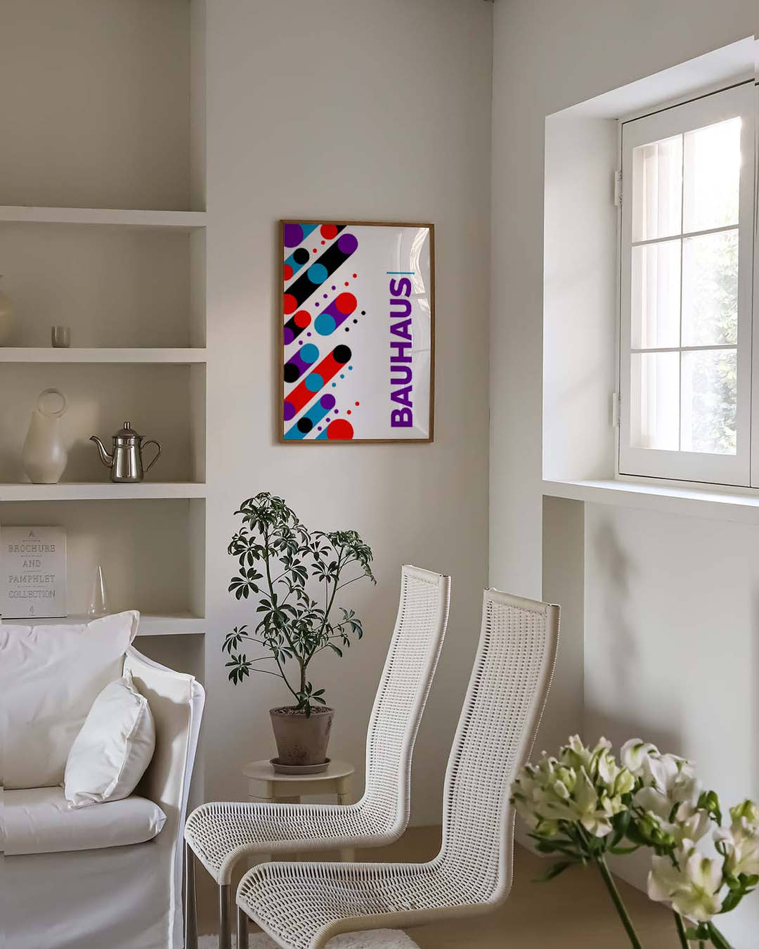 Bauhaus Dots Poster
