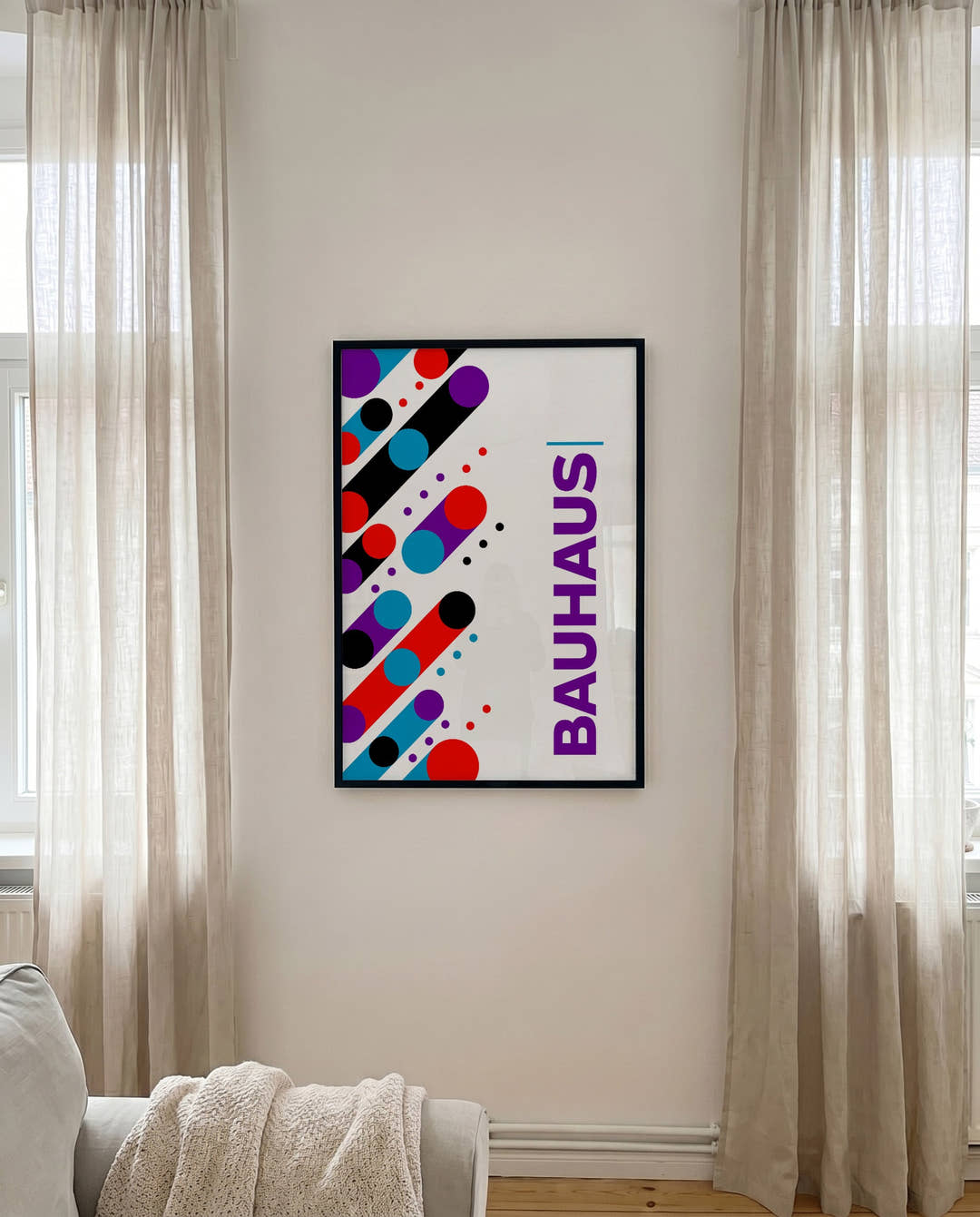 Bauhaus Dots Poster